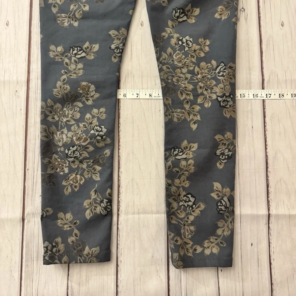 Citizens of Humanity Rocket High Rise Skinny Jeans Floral Print Size‎ 26 Women's